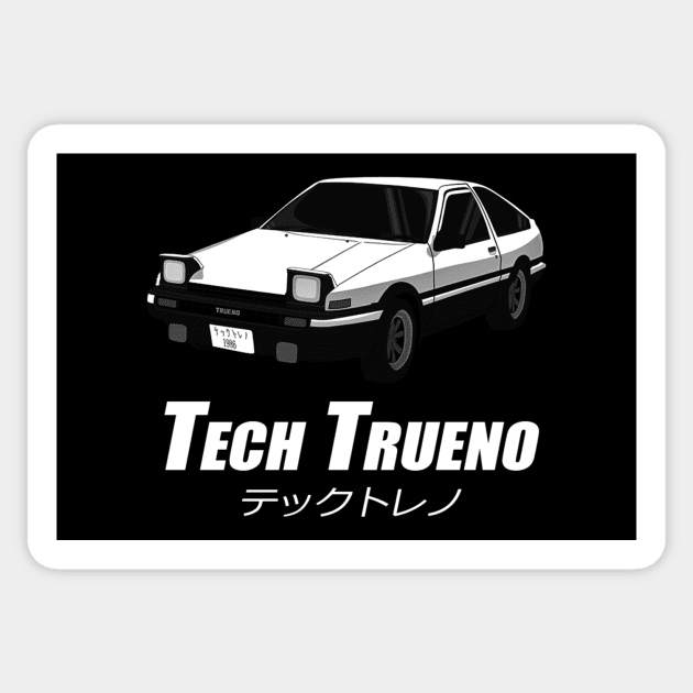 Tech Trueno Sticker by CreepyRebel